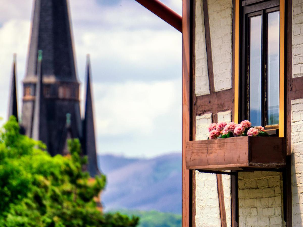Schlossberg-Hotel Garni Wernigerode Ngoại thất bức ảnh