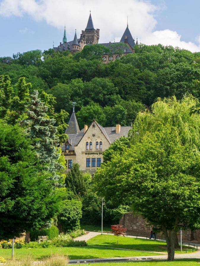 Schlossberg-Hotel Garni Wernigerode Ngoại thất bức ảnh