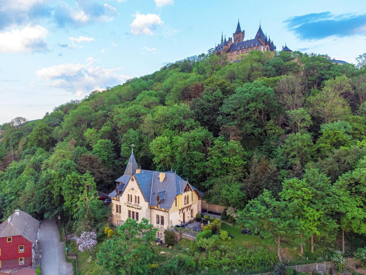 Schlossberg-Hotel Garni Wernigerode Ngoại thất bức ảnh