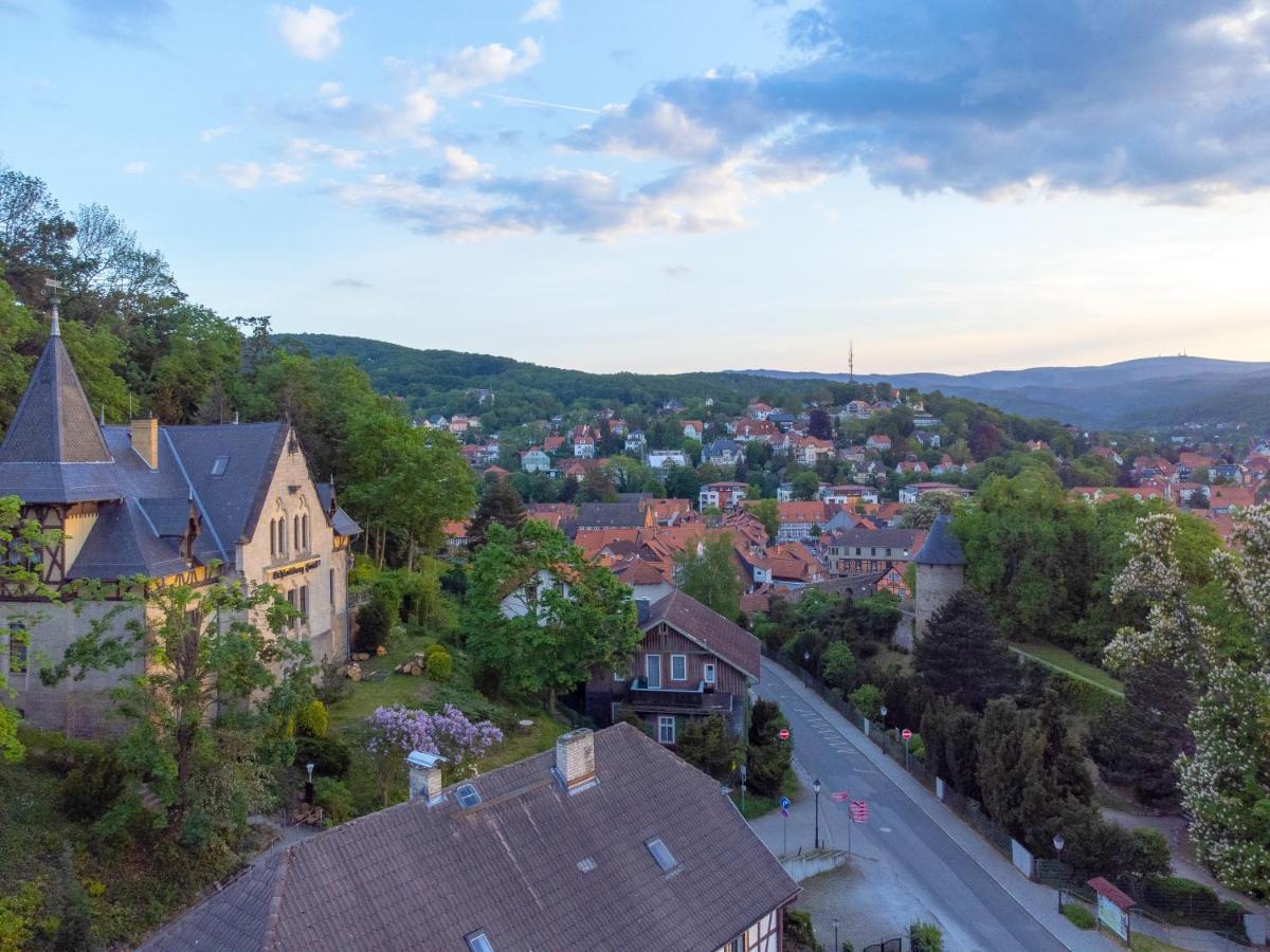 Schlossberg-Hotel Garni Wernigerode Ngoại thất bức ảnh