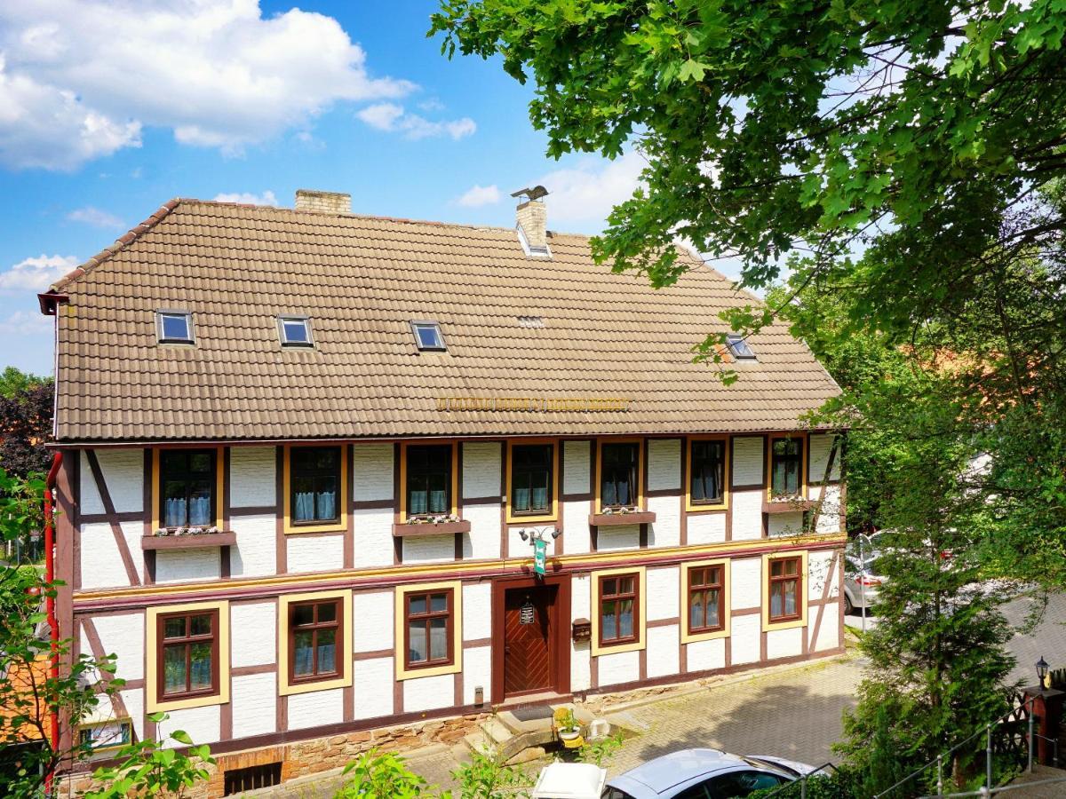 Schlossberg-Hotel Garni Wernigerode Ngoại thất bức ảnh
