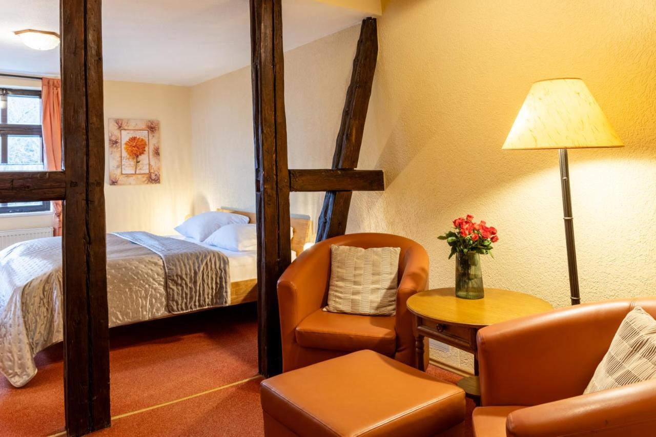 Schlossberg-Hotel Garni Wernigerode Ngoại thất bức ảnh